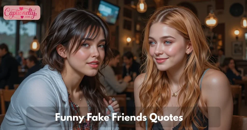 Funny Fake Friends Quotes