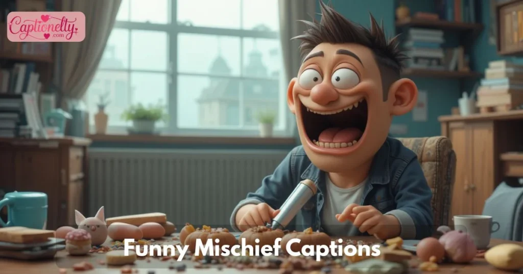 Funny Mischief Captions
