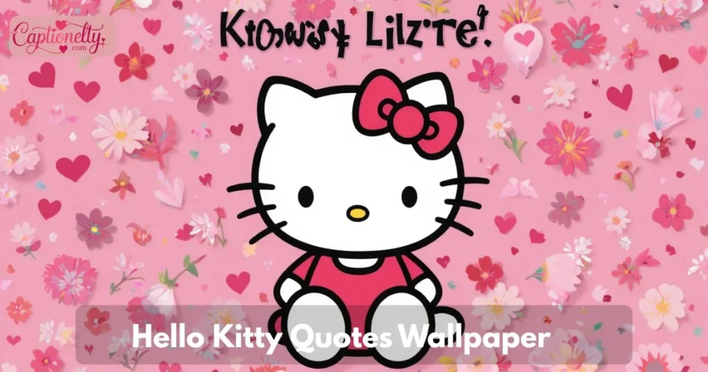 Hello Kitty Quotes Wallpaper
