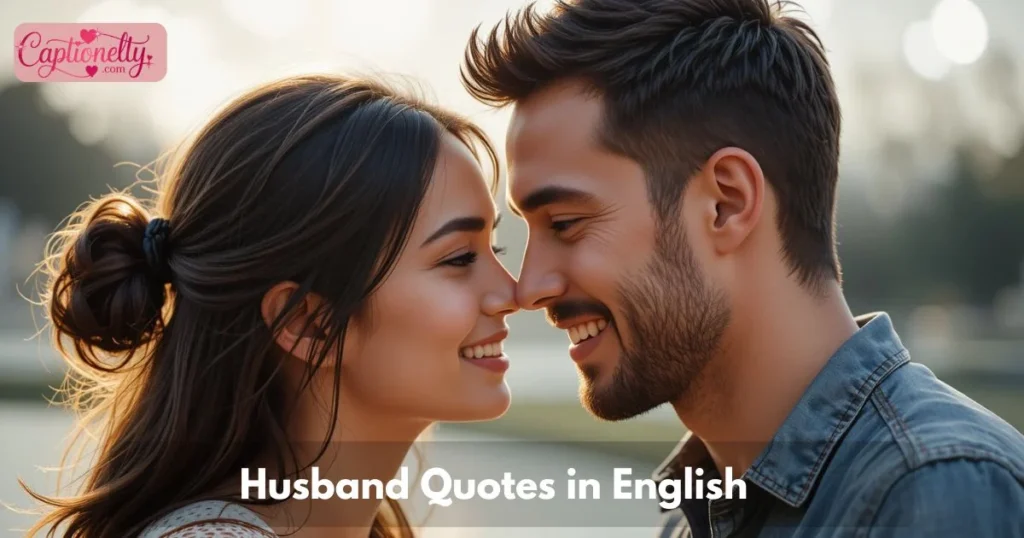 Husband Quotes In English