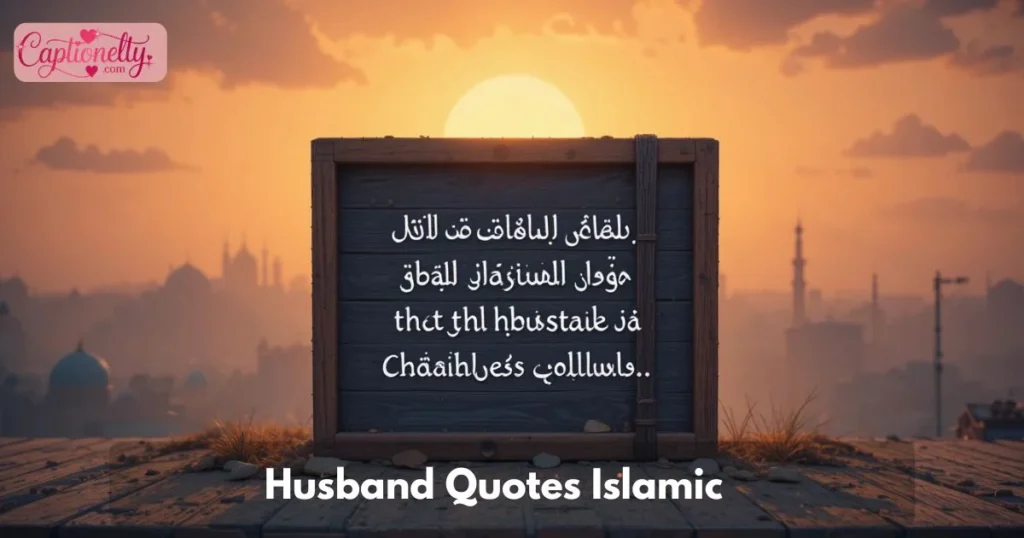 Husband Quotes Islamic