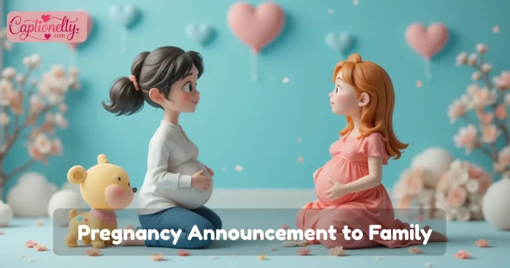 Pregnancy Announcement To Family
