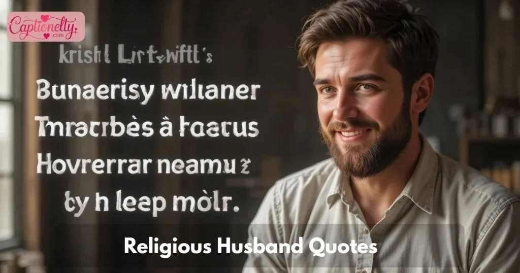 Religious Husband Quotes