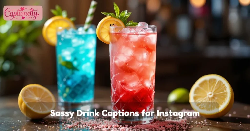 Sassy Drink Captions For Instagram