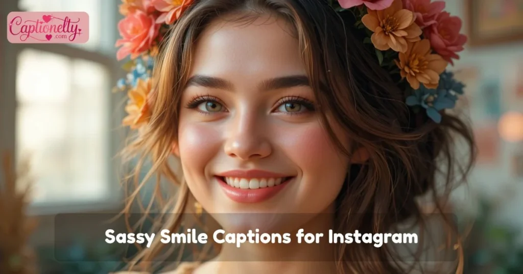 Sassy Smile Captions For Instagram
