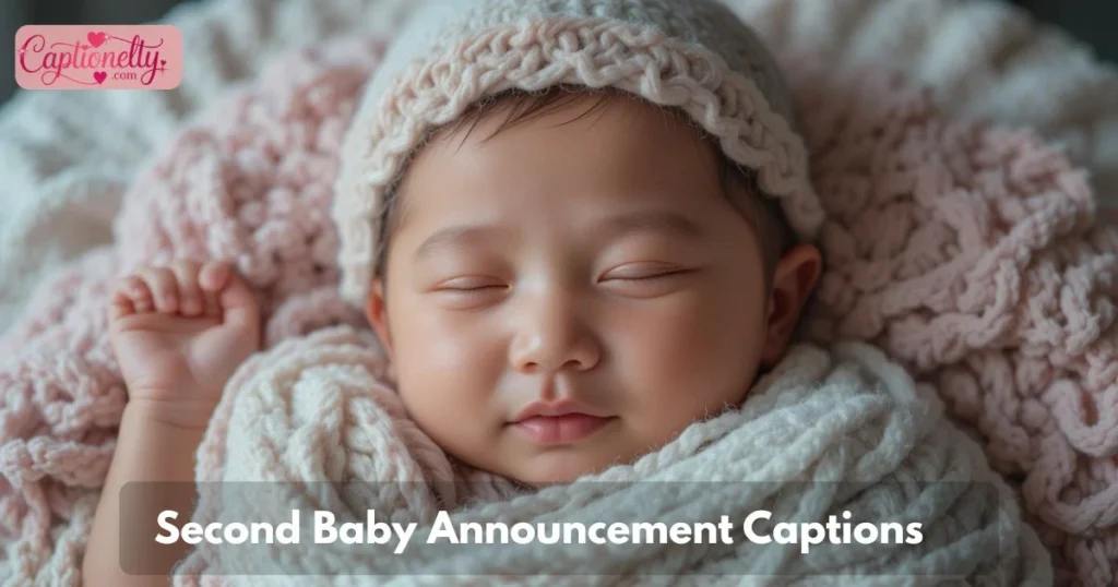 Second Baby Announcement Captions