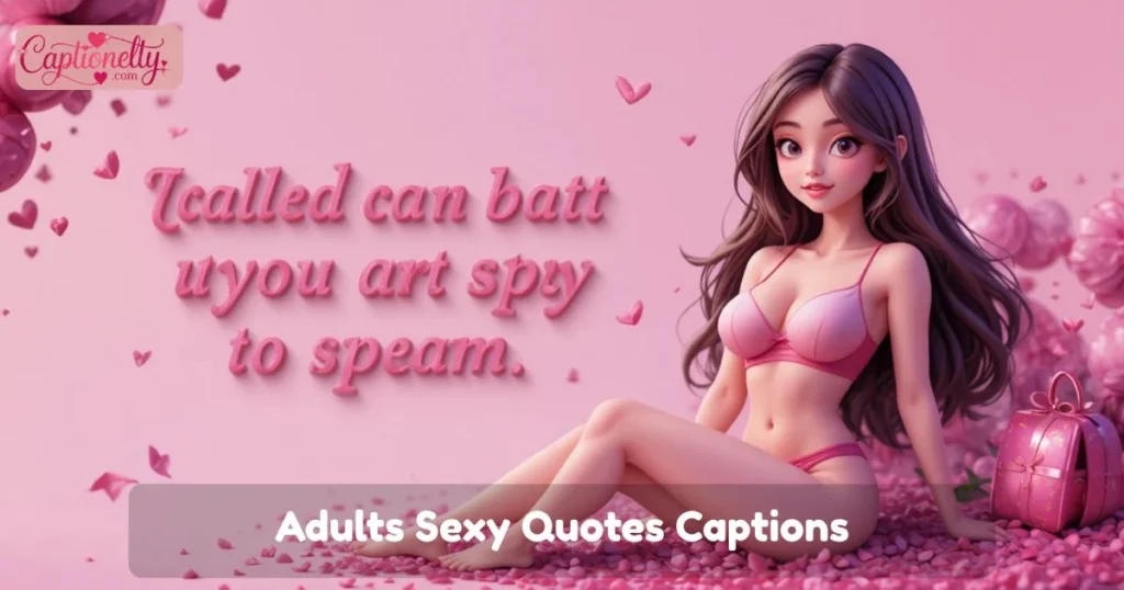 Adults Sexy Quotes Captions