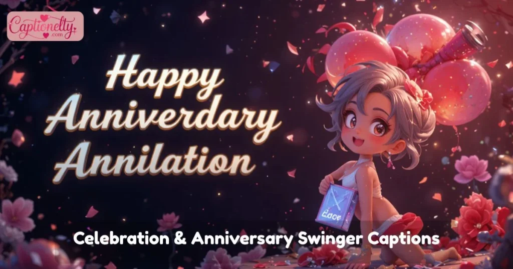 Celebration And Anniversary Swinger Captions