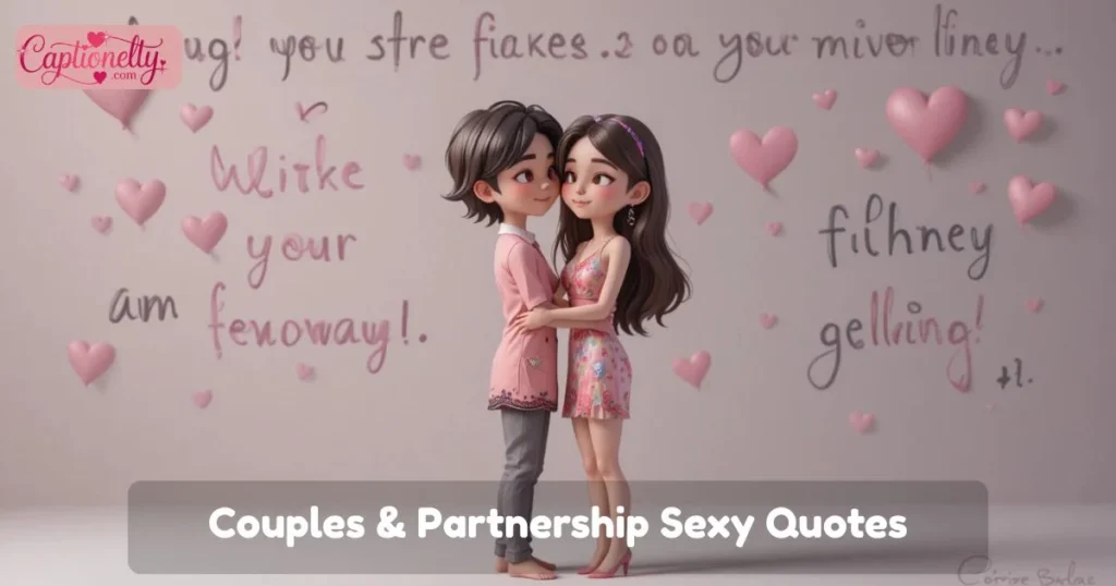 Couples And Partnership Sexy Quotes