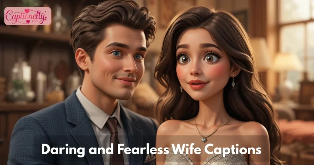 Daring And Fearless Wife Captions