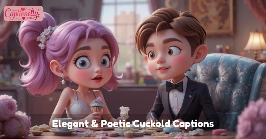 Elegant And Poetic Cuckold Captions