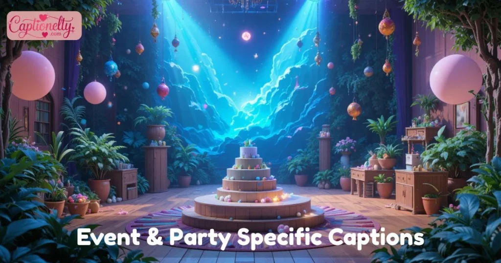 Event And Party Specific Captions