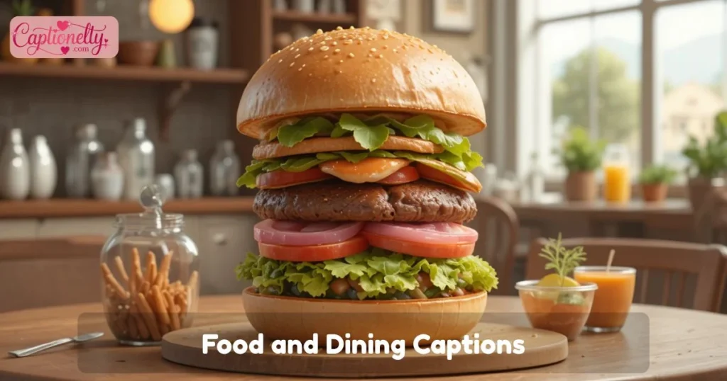 Food And Dining Captions