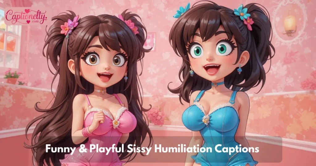 Funny And Playful Sissy Humiliation Captions