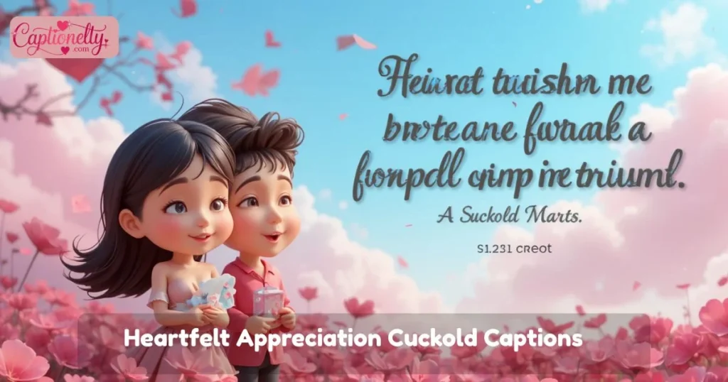 Heartfelt Appreciation Cuckold Captions