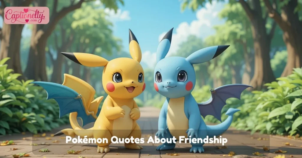 Pokemon Quotes About Friendship