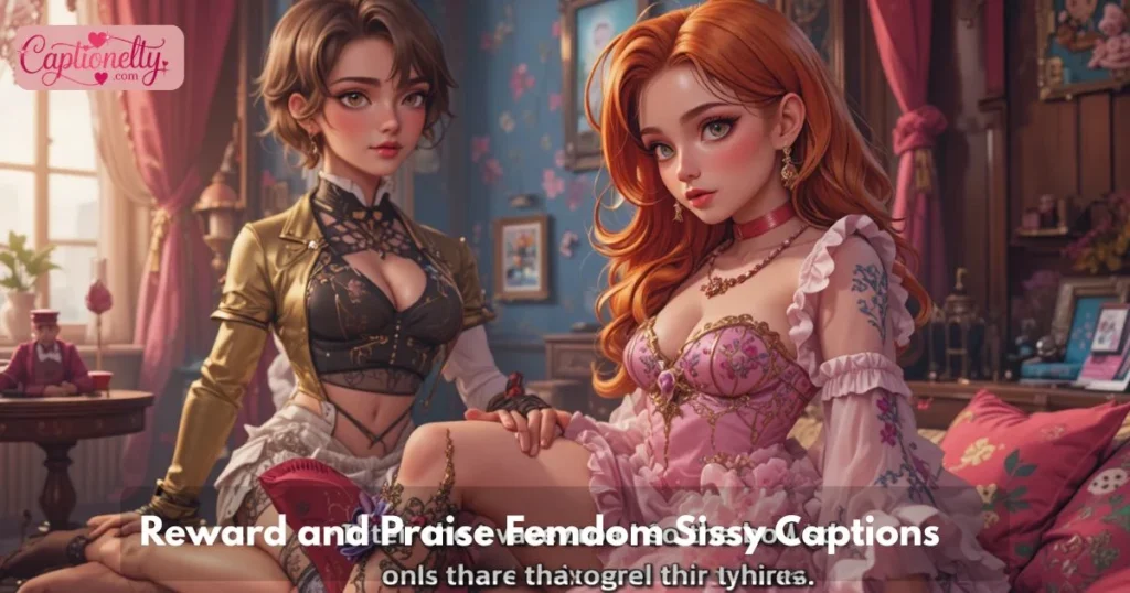 Reward And Praise Femdom Sissy Captions