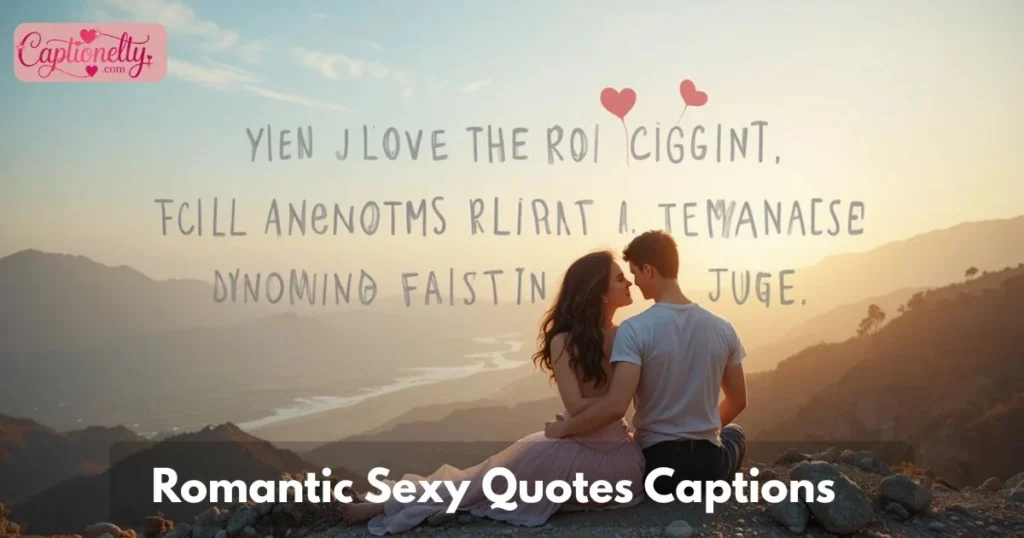Romantic Sexy Quotes Captions