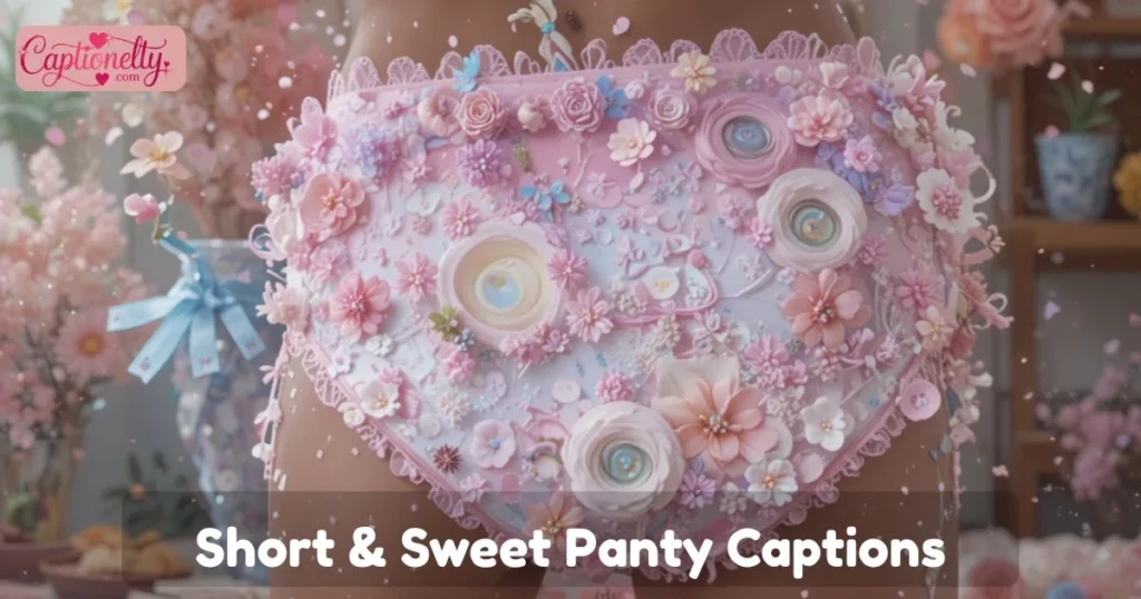 Short And Sweet Panty Captions