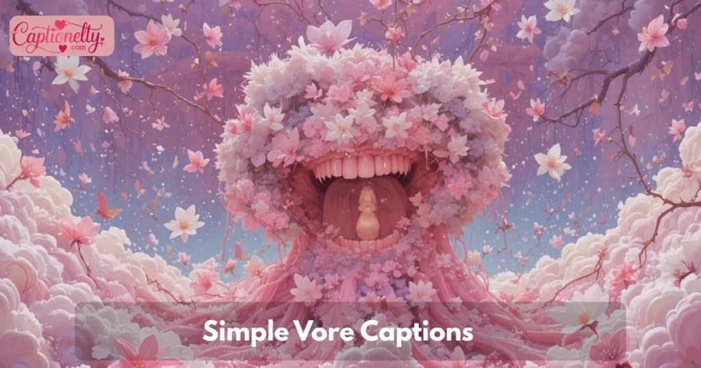 Simple Vore Captions