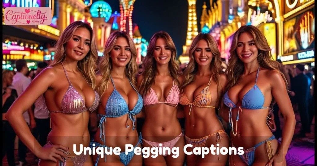 Unique Pegging Captions