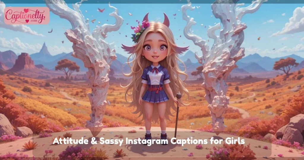 Attitude And Sassy Instagram Captions For Girls