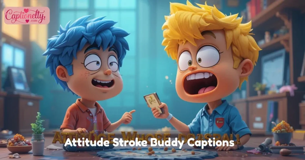 Attitude Stroke Buddy Captions