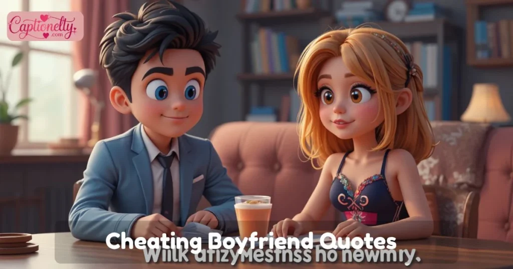 Cheating Boyfriend Quotes