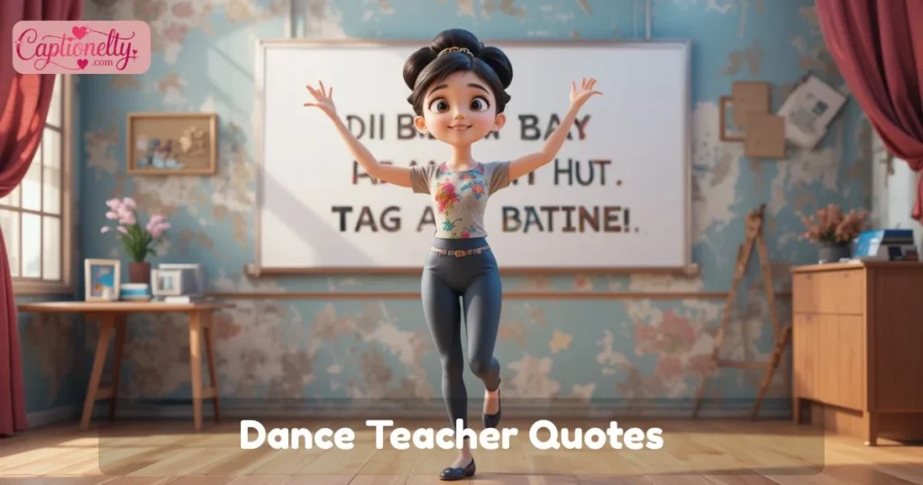 Dance Teacher Quotes