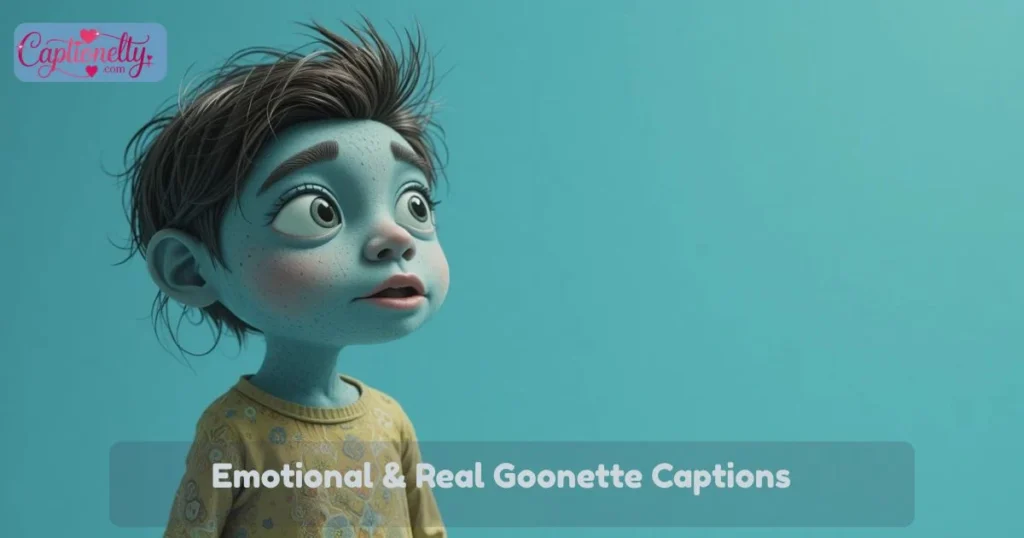 Emotional And Real Goonette Captions