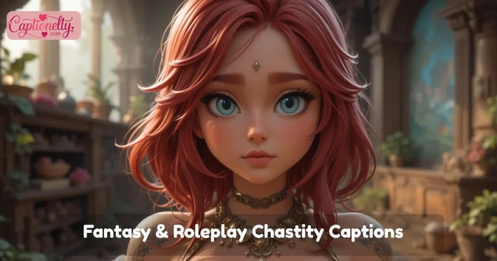 Fantasy And Roleplay Chastity Captions