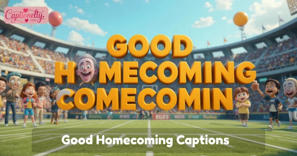 Good Homecoming Captions