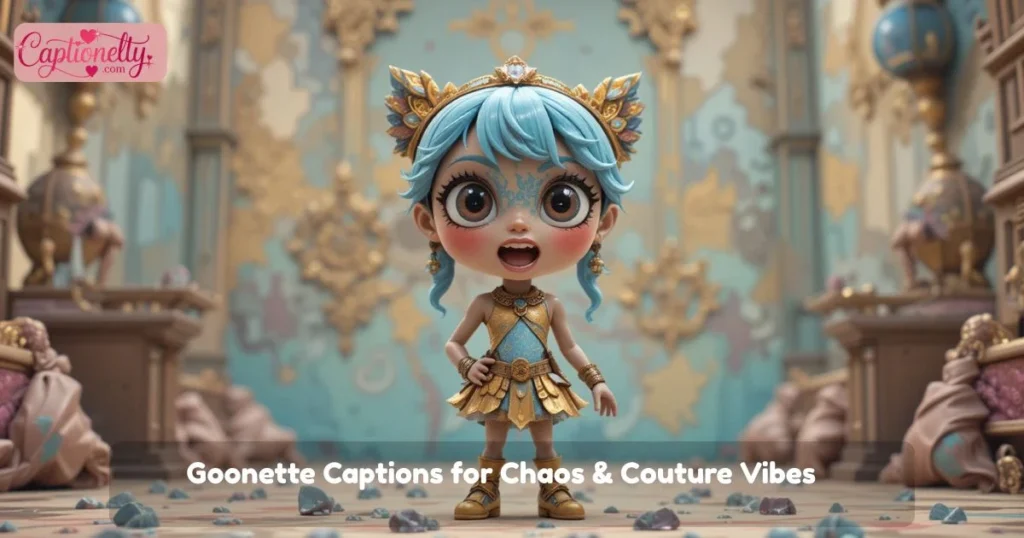 Goonette Captions For Chaos And Couture Vibes