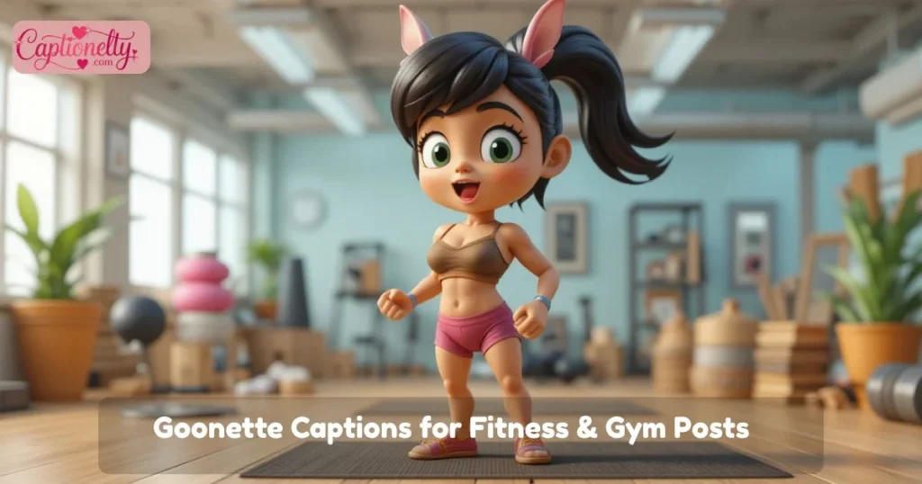 Goonette Captions For Fitness And Gym Posts