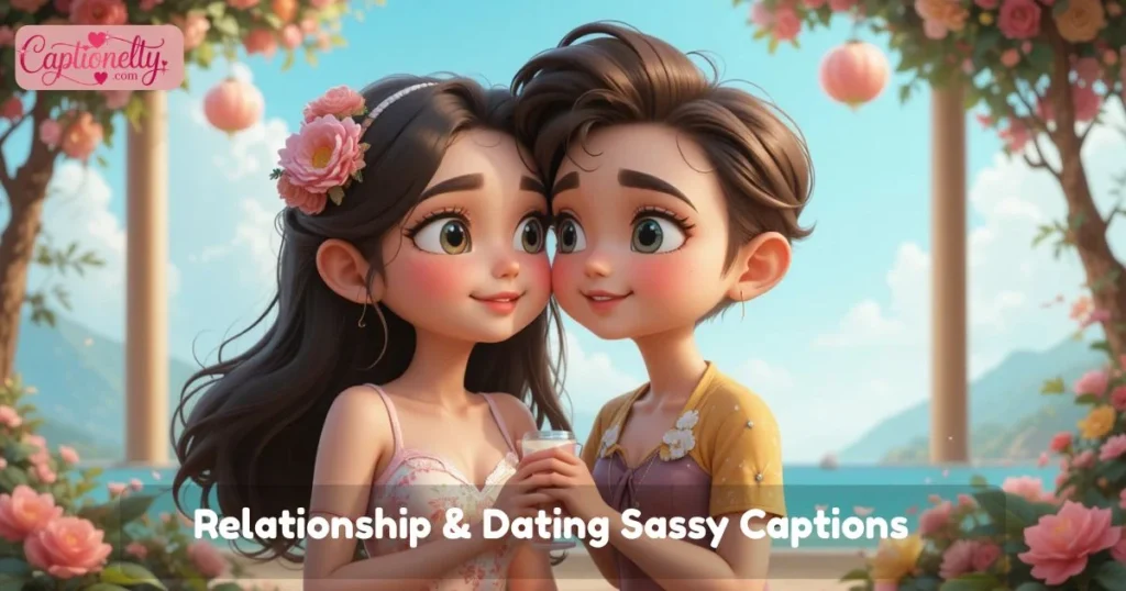 Relationship And Dating Sassy Captions