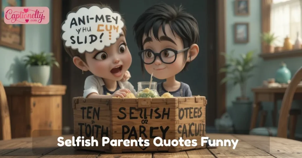 Selfish Parents Quotes Funny