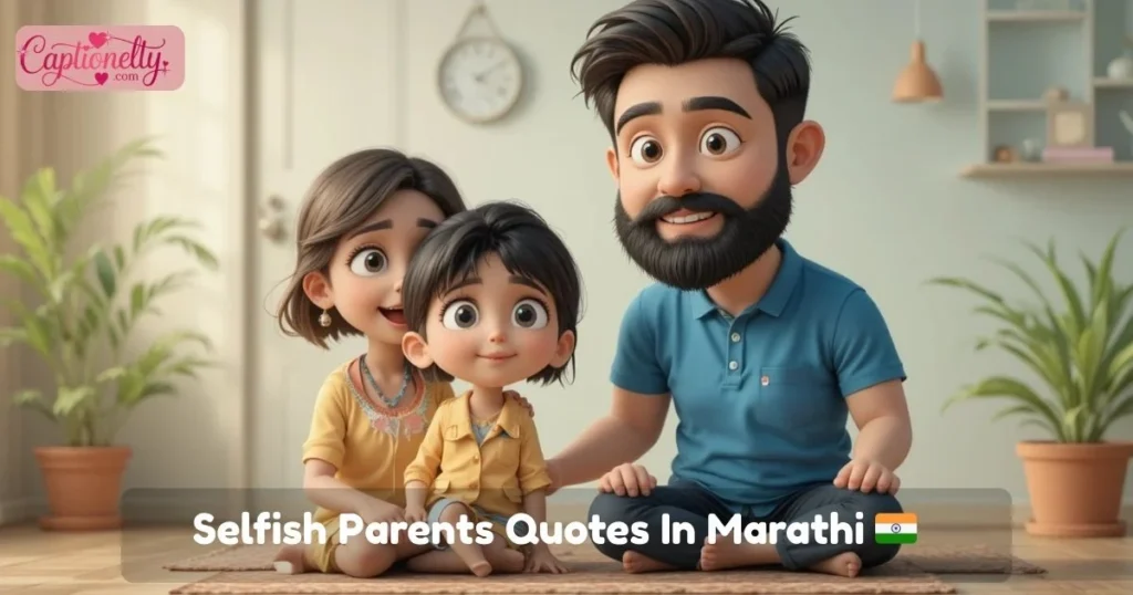 Selfish Parents Quotes In Marathi