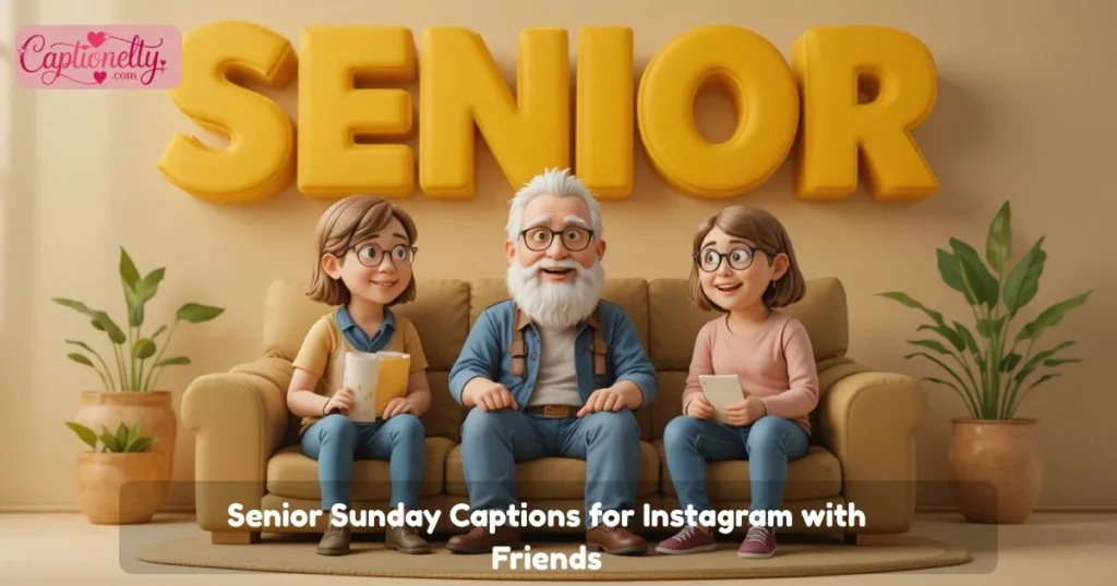 Senior Sunday Captions For Instagram With Friends