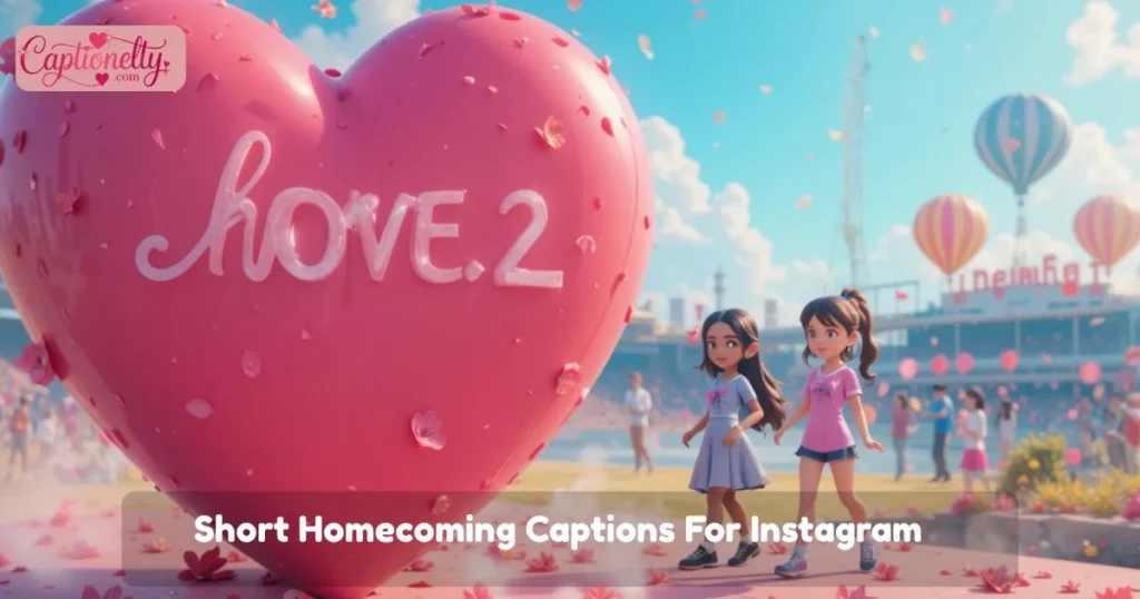 Short Homecoming Captions For Instagram