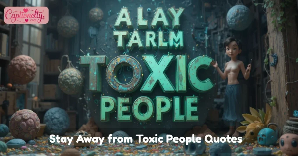 Stay Away From Toxic People Quotes