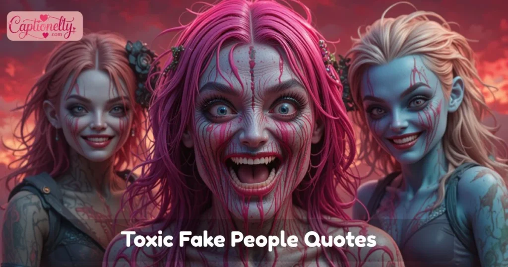 Toxic Fake People Quotes
