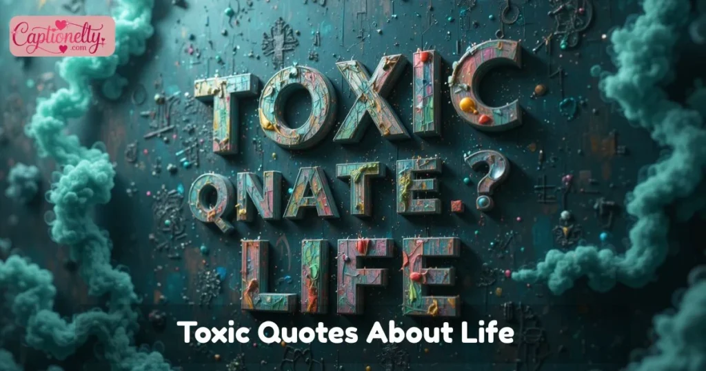 Toxic Quotes About Life