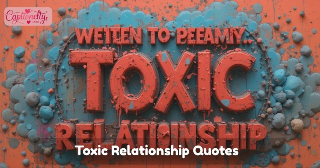 Toxic Relationship Quotes