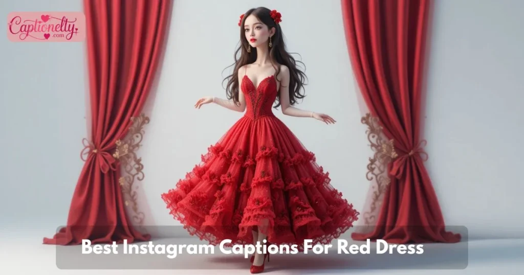 Best Instagram Captions For Red Dress
