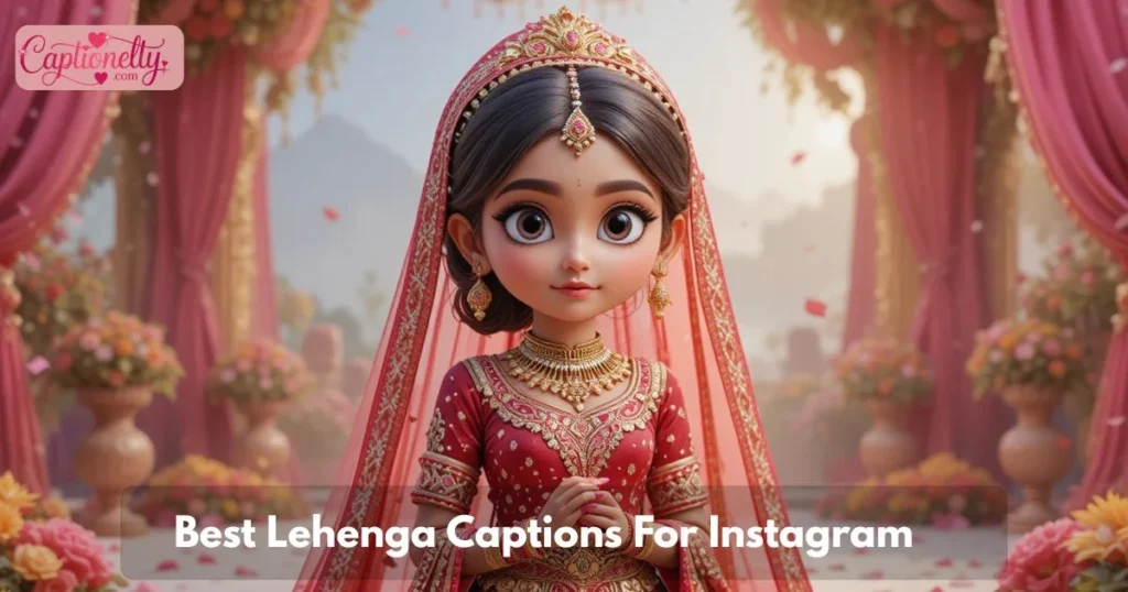 Best Lehenga Captions For Instagram