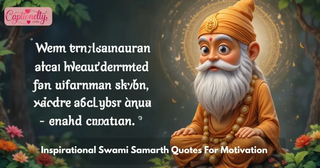 Inspirational Swami Samarth Quotes For Motivation