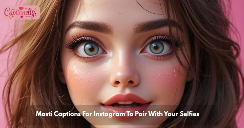 Masti Captions For Instagram To Pair With Your Selfies
