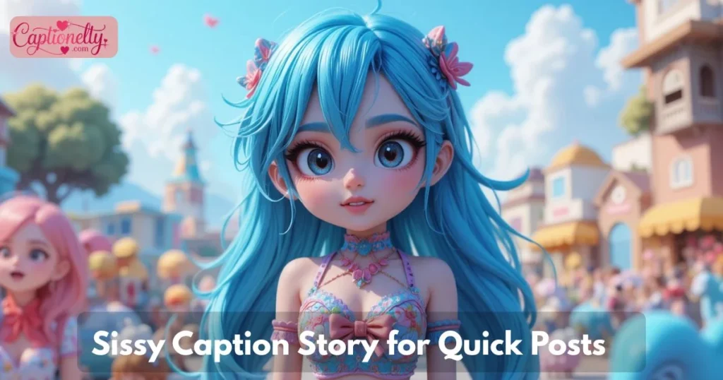 Sissy Caption Story For Quick Posts
