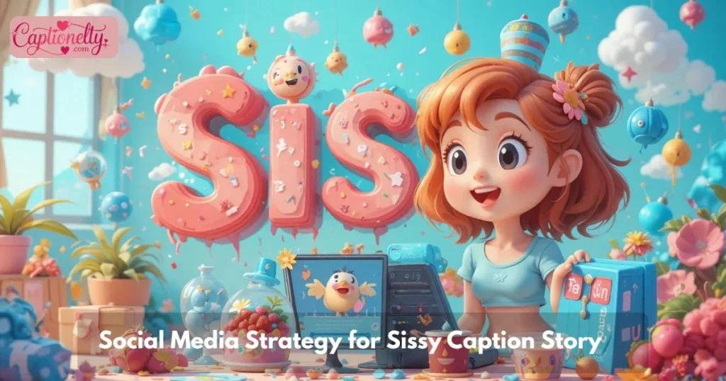Social Media Strategy For Sissy Caption Story
