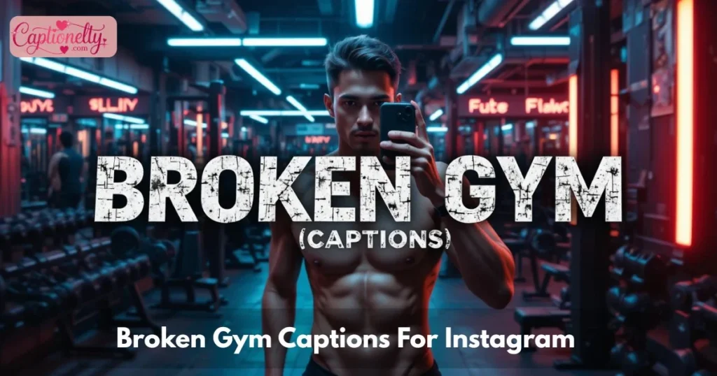 Broken Gym Captions For Instagram